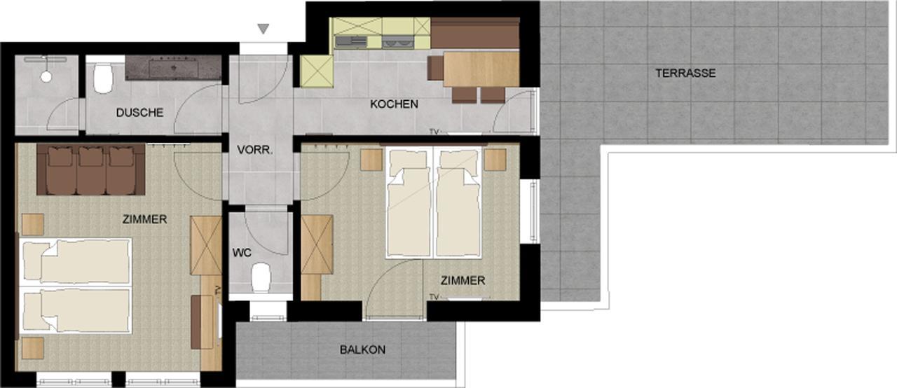 Hotel Garni Fimba ايشجل المظهر الخارجي الصورة